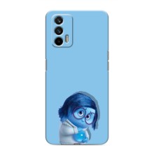 Чехол Головоломка для Realme 7 Pro - (AlphaPrint) (Печаль)