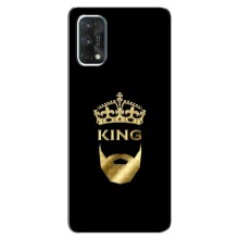 Чехол (Корона на чёрном фоне) для Реалмі 7 Про – KING