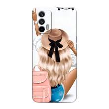 Чехол с печатью для Realme 7 Pro - (Мода) (AlphaPrint) (Путешествие)