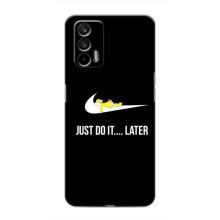 Чехол с Симпсонами для Realme 7 Pro (VPrint) (Гомер Later)