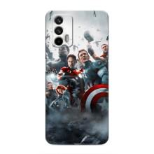Чохол Супергерої Марвел на Реалмі 7 Про (Команда марвел)