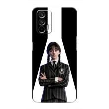 Чехлы Венсдей на Realme 7 Pro Уэнсдей (AlphaPrint) (W-Wednesday)