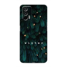 Новогодние, Праздничные Чехлы для Realme 7 Pro - 2024 год (Winter)