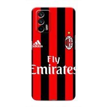 Чехлы для Realme 7 (VPrint) - Футбольные клубы (Milan)