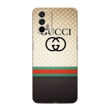 Чехлы ГУЧЧИ для Реалми 7 (AlphaPrint) (GUCCI стиль)