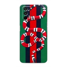 Чехлы ГУЧЧИ для Реалми 7 (AlphaPrint) (Gucci змия)