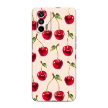 Чехлы с Фруктами для Realme 7 (VPrint) (Вишня)