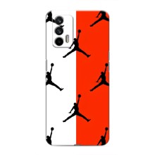 Чехлы для Realme 7 - с картинкой JORDAN (AlphaPrint) (Лого Джордан)