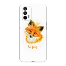 Чехлы с картинкой Лисички для Realme 7 (VPrint) (Девочка Лиса)