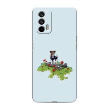 Чехлы с картинкой собаки Патрон для Realme 7 (AlphaPrint) (Сапер Пес)