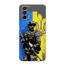 Чехлы с картинкой ЗСУ для Realme 7 (AlphaPrint) (АРТ солдат)