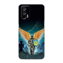 Чехлы с картинкой ЗСУ для Realme 7 (AlphaPrint) (Солдат ЗСУ)