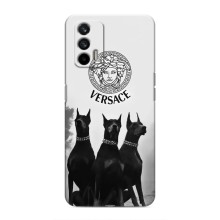 Чехлы VERSACE для Реалми 7 (PREMIUMPrint) (Доберман Версаче)