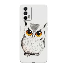 Чохол з пташками на Realme 7 (VPrint) (Мила Сова)