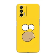 Чехол с Симпсонами для Realme 7 (VPrint) (Гомер)