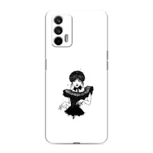 Чехлы Венсдей на Realme 7 Уэнсдей (AlphaPrint) (танец Уэнздей)