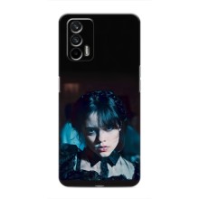Чехлы Венсдей на Realme 7 Уэнсдей (AlphaPrint) (взгляд Уэнздей)