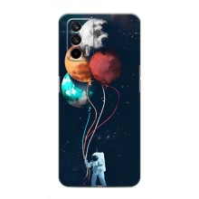 Космічні Чохли для РеалМi 7 (VPrint) (Планети кульки)