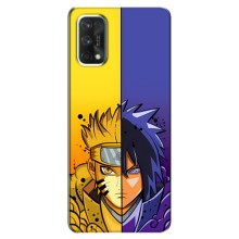 Купить Чехлы на телефон с принтом Anime для Реалми 7 – Naruto Vs Sasuke