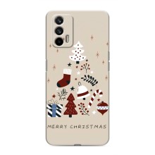 Різдвяні Чохли для Realme 7 (VPrint) (Merry Christmas)