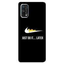 Силиконовый Чехол на Realme 7 с картинкой Nike (Later)