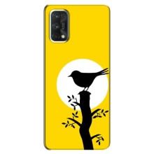 Силіконовий бампер з птичкою на Realme 7 – Пташка