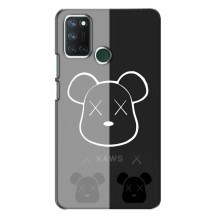 Чехлы для Realme 7i - Bearbrick Louis Vuitton (PREMIUMPrint) (БеарБрик глаза)