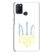 Чохли для Realme 7i Укр. Символіка (AlphaPrint) (Герб з букв)