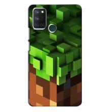 Чехол Майнкрафт на Realme 7i (AlphaPrint) Minecraft (текстура Майнкрафт)