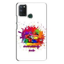 Чехол Амонг Ас для Realme 7i (AlphaPrint) (Яркий АмонгАс)