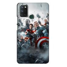 Чехол Супергерои Марвел на Реалми 7i (Команда марвел)