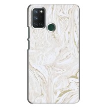Мраморный чехол на Realme 7i (VPrint) (Белый мрамор)