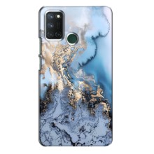 Мраморный чехол на Realme 7i (VPrint) (Нежный мрамор)