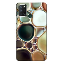 Мраморный чехол на Realme 7i (VPrint) (Радужный Мрамор)