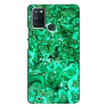 Мраморный чехол на Realme 7i (VPrint) (Салатный Мрамор)