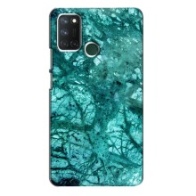 Мраморный чехол на Realme 7i (VPrint) (Зеленый мрамор)