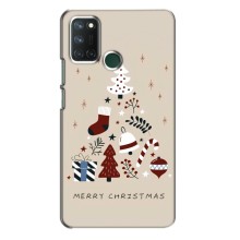 Рождественские Чехлы для Realme 7i (VPrint) (Merry Christmas)