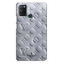 Текстурный Чехол Louis Vuitton для Реалми 7i – Белый ЛВ