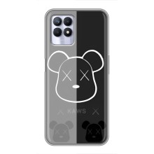 Чехлы для Realme 8 Pro - Bearbrick Louis Vuitton (PREMIUMPrint) (БеарБрик глаза)