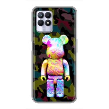 Чехлы для Realme 8 Pro - Bearbrick Louis Vuitton (PREMIUMPrint) (Яркий Bearbrick)