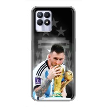 Чохли для Realme 8 Pro (Leo чемпіон) (AlphaPrint) (Мессі Чемпіон)