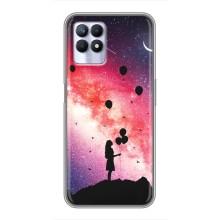 Чехлы для любимой на RealMe 8 Pro (VPrint) (З Кульками)