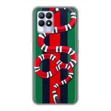 Чохли  GUCCI для RealMe 8 Pro (AlphaPrint) (Gucci змія)