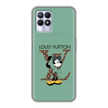 Чехлы Луи Витон для Realme 8 Pro (AlphaPrint - LOUIS VUITTON) (Микки Маус LV)