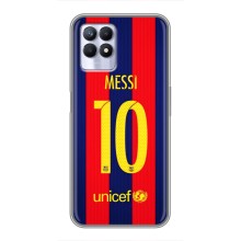 Чохли Мессі для Realme 8 Pro (AlphaPrint) (Messi Barca 10)