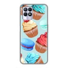 Чохли з фруктами для Realme 8 Pro (VPrint) (Кексики)