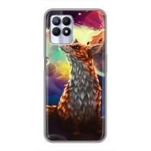 Чохли з картинкою Лисичка для Realme 8 Pro (VPrint) (Лисичка в космосі)