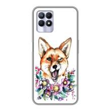 Чохли з картинкою Лисичка для Realme 8 Pro (VPrint) (Весела лисичка)