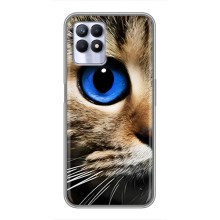 Чехлы с Котиками для Realme 8 Pro (VPrint) (Глаз кота)