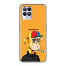 Чохли з Мавпами NFT для Realme 8 Pro (AlphaPrint) (Нудна мавпа NFT)